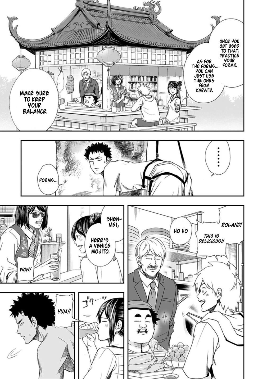 Read Tsuyoshi The One Who No One can Win Against EN Manga Online