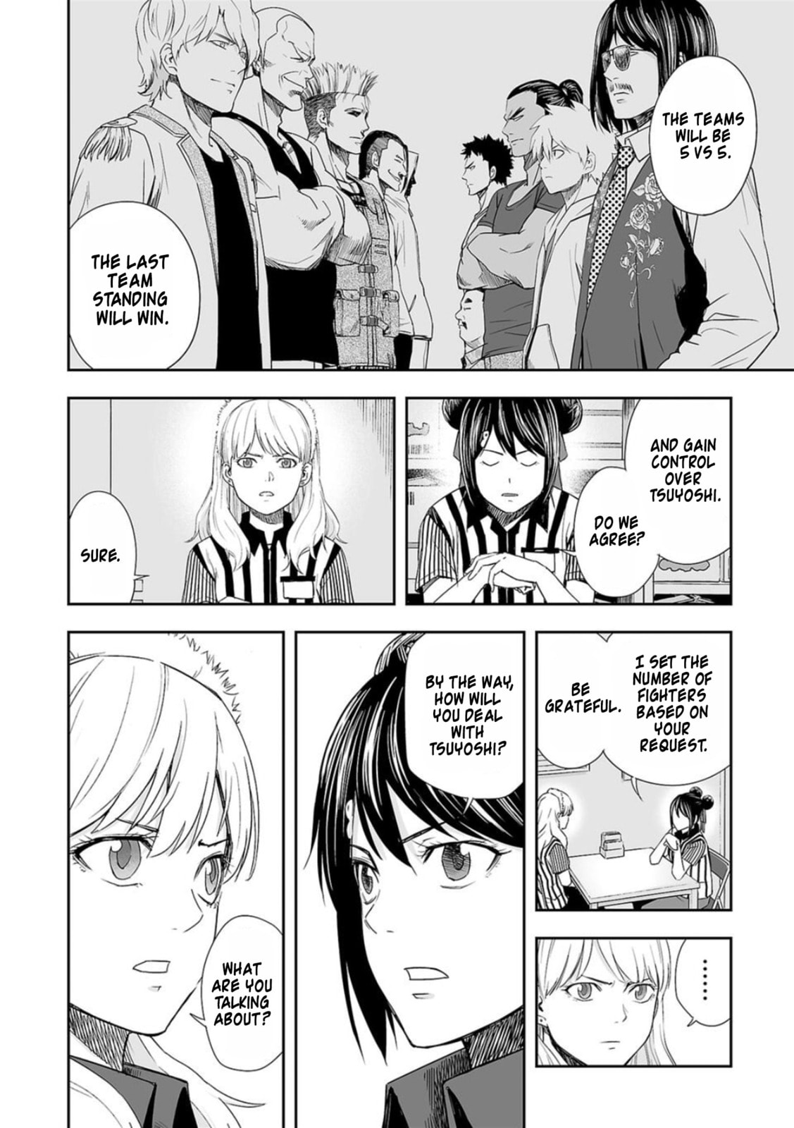Read Tsuyoshi The One Who No One can Win Against EN Manga Online