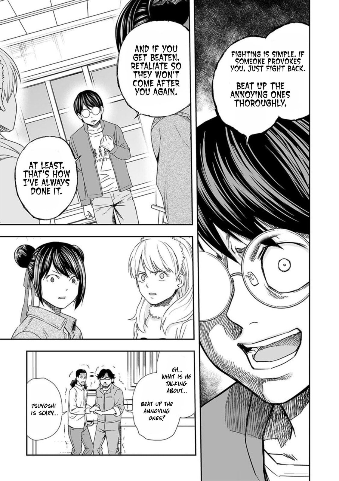 Read Tsuyoshi The One Who No One can Win Against EN Manga Online