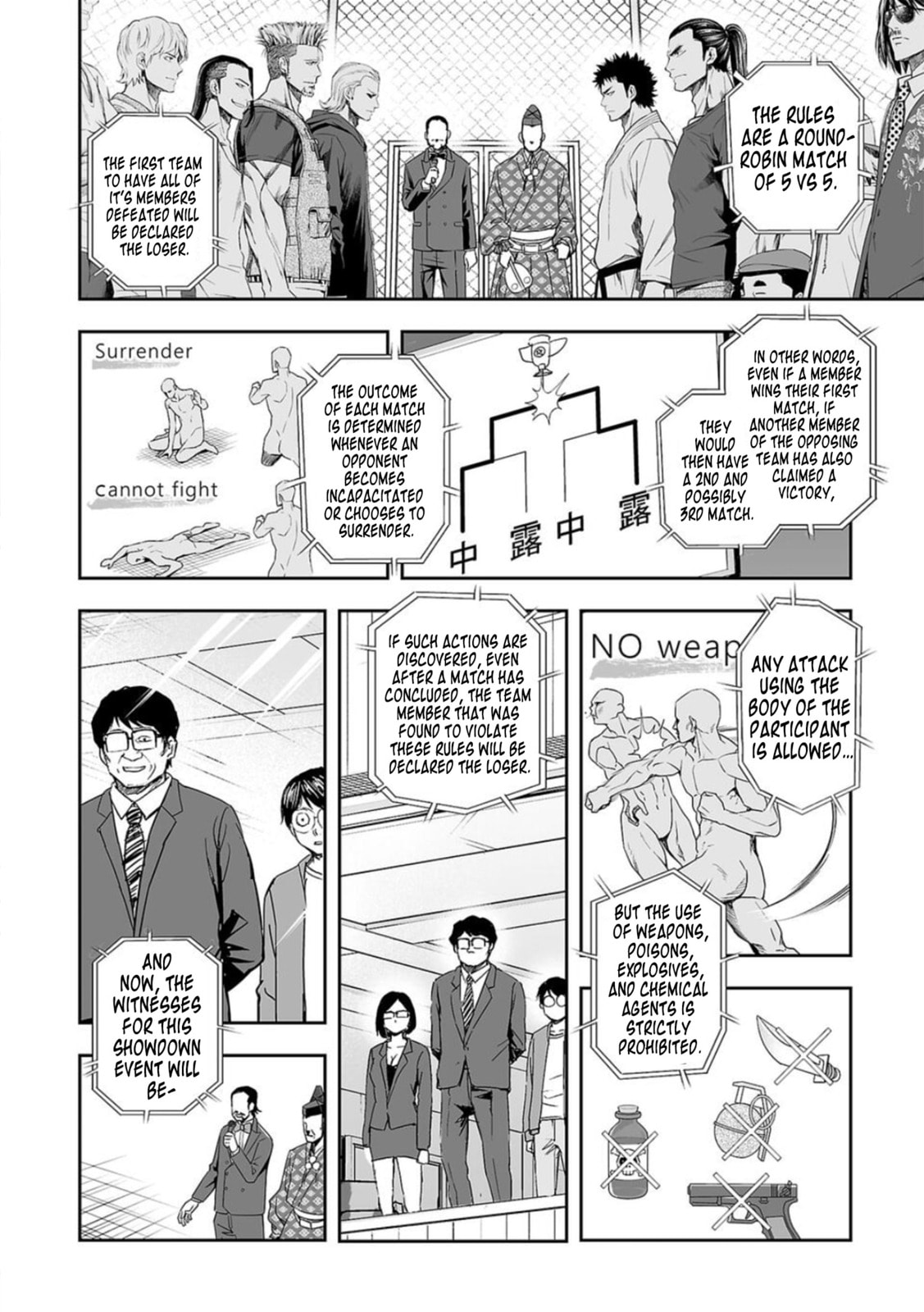 Read Tsuyoshi The One Who No One can Win Against EN Manga Online