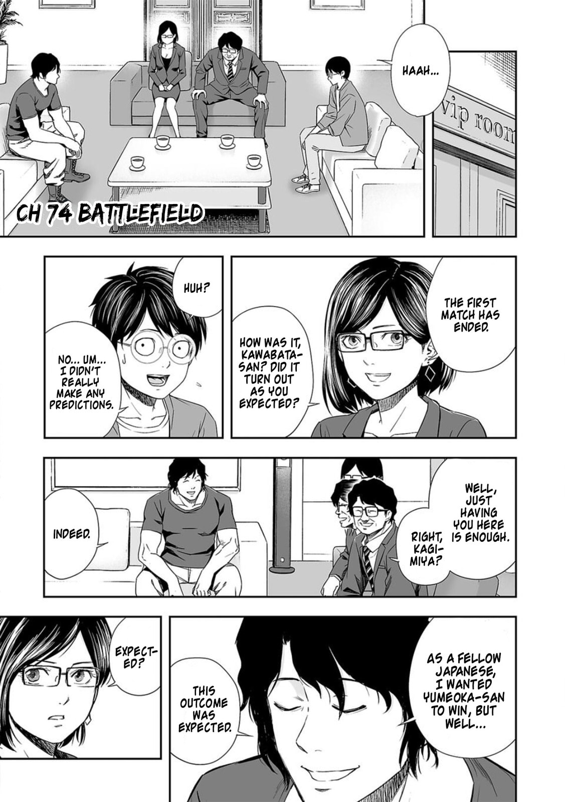 Read Tsuyoshi The One Who No One can Win Against EN Manga Online