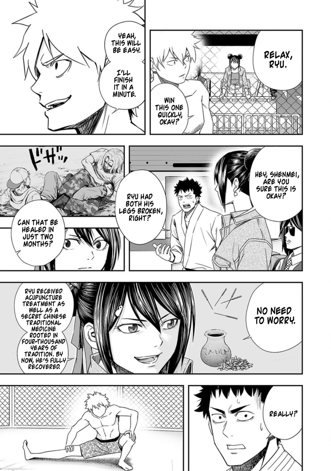 Read Tsuyoshi The One Who No One can Win Against EN Manga Online