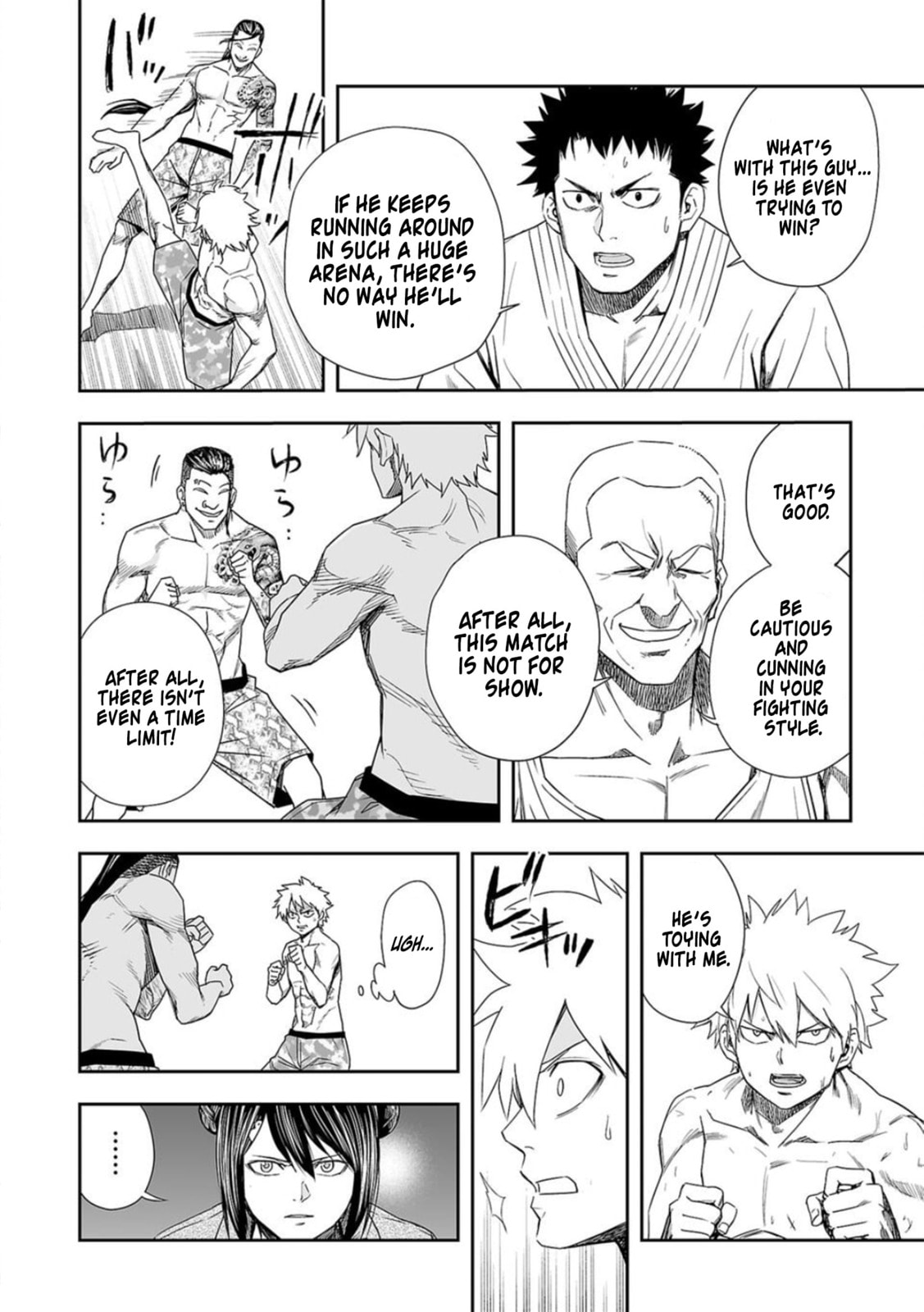 Read Tsuyoshi The One Who No One can Win Against EN Manga Online