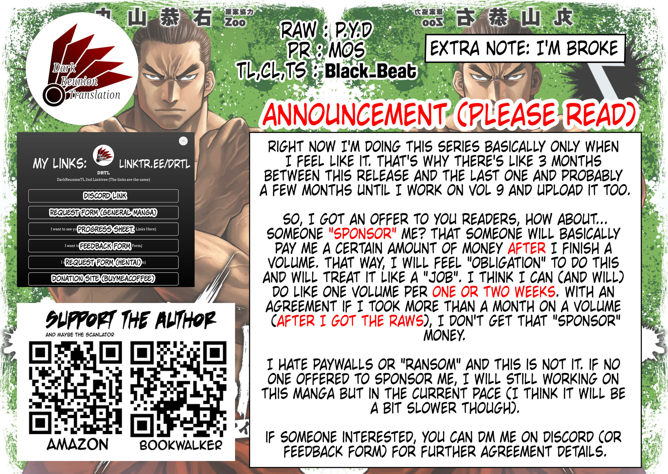 Read Tsuyoshi The One Who No One can Win Against EN Manga Online