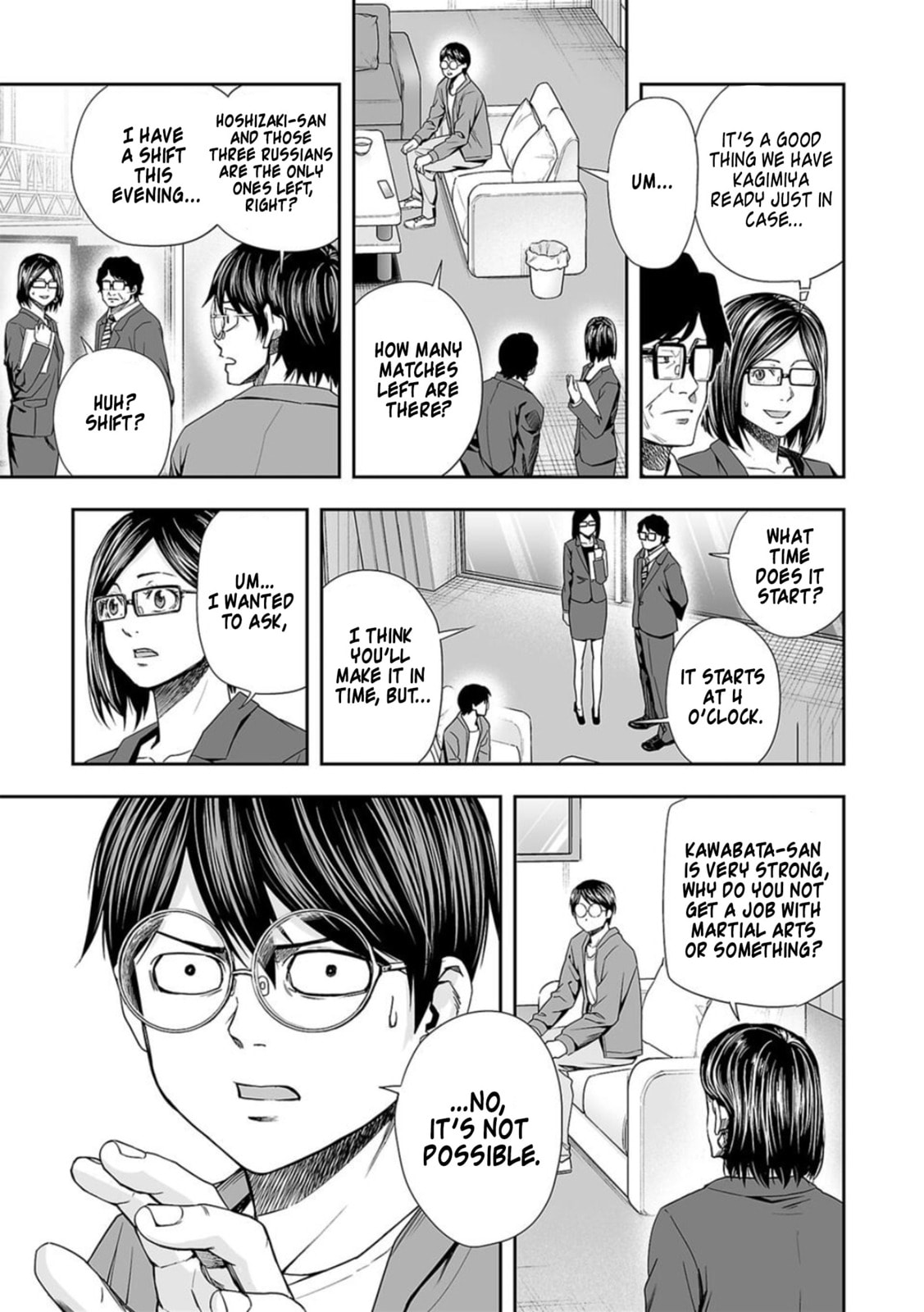 Read Tsuyoshi The One Who No One can Win Against EN Manga Online