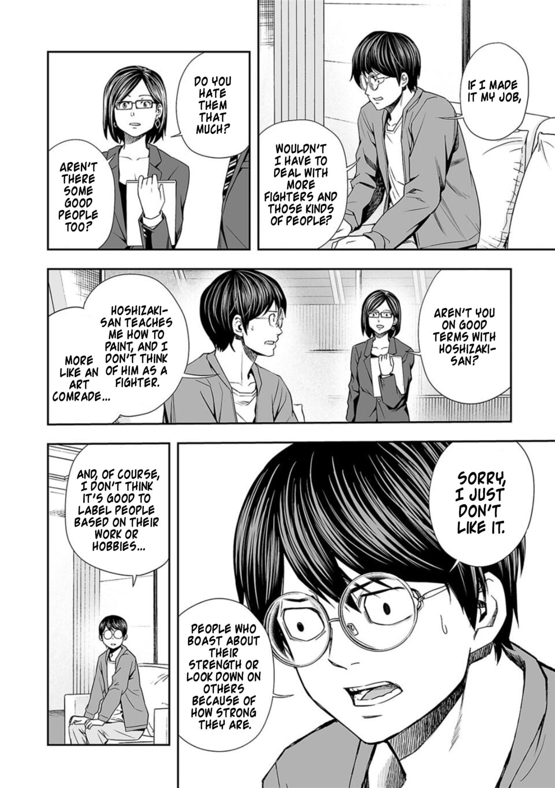 Read Tsuyoshi The One Who No One can Win Against EN Manga Online