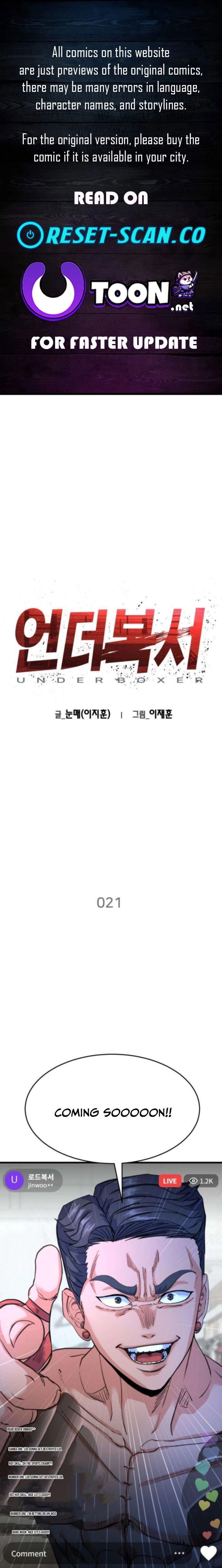 Read Underboxer EN Manga Online