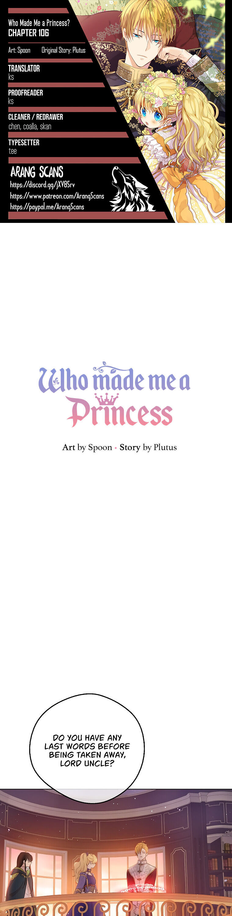 Read Who Made Me A Princess EN Manga Online