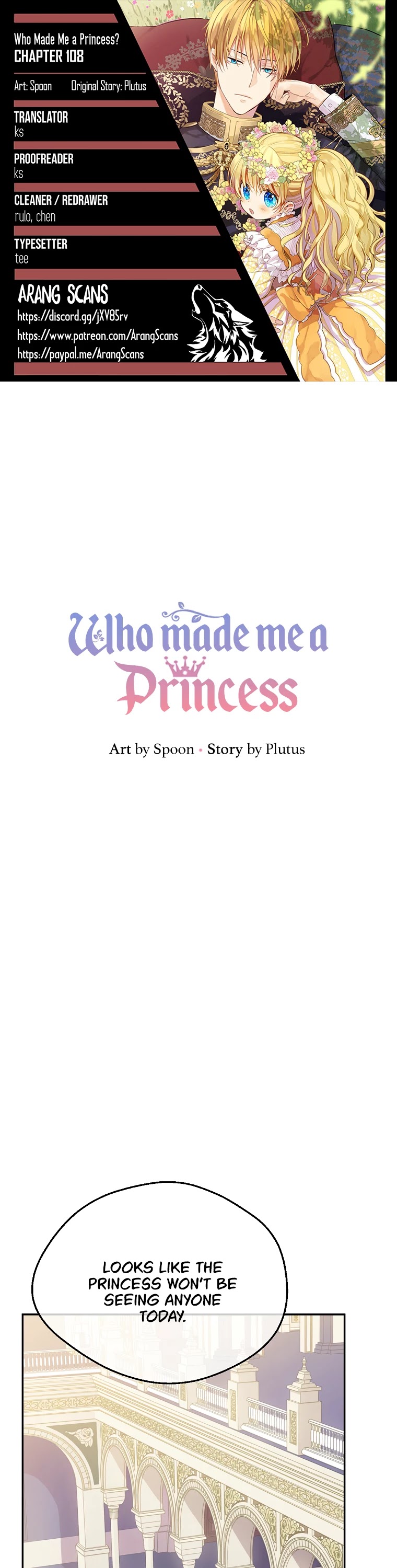 Read Who Made Me A Princess EN Manga Online