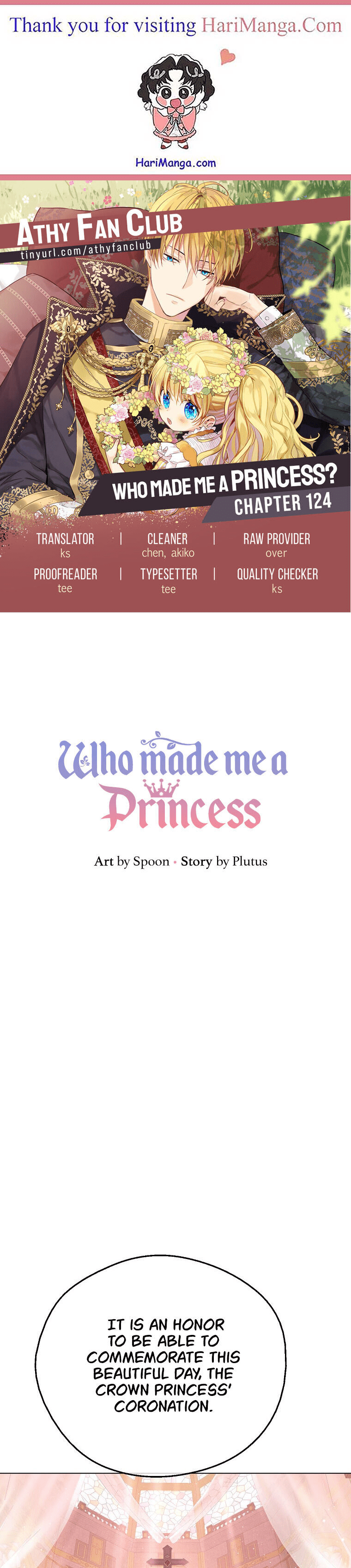 Read Who Made Me A Princess EN Manga Online