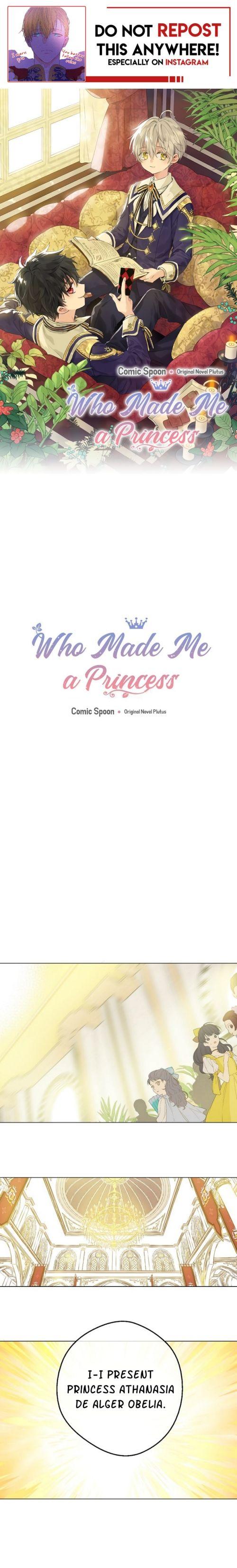 Read Who Made Me A Princess EN Manga Online