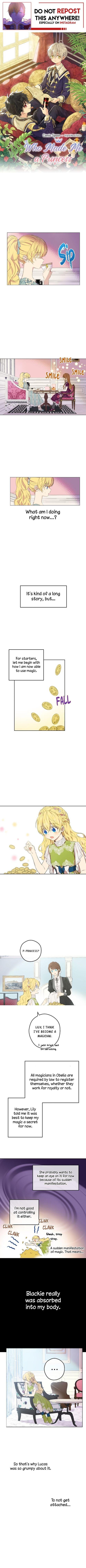 Read Who Made Me A Princess EN Manga Online