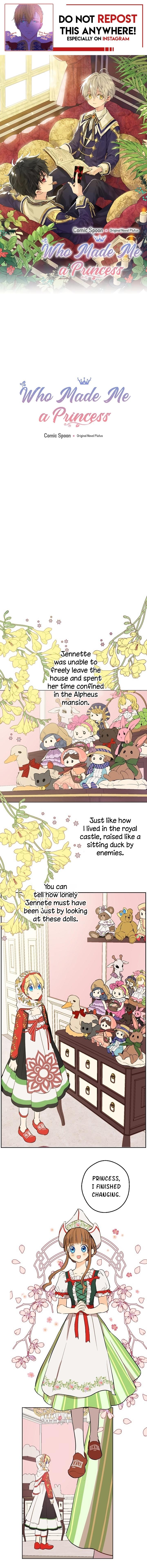 Read Who Made Me A Princess EN Manga Online