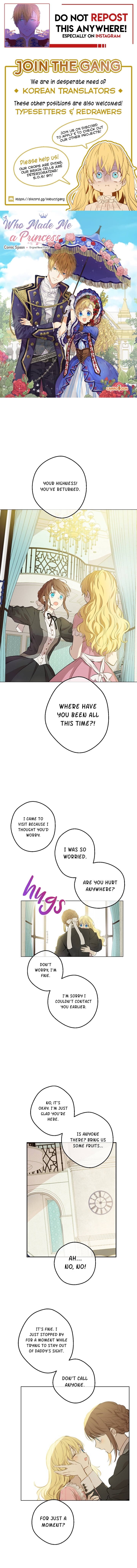 Read Who Made Me A Princess EN Manga Online