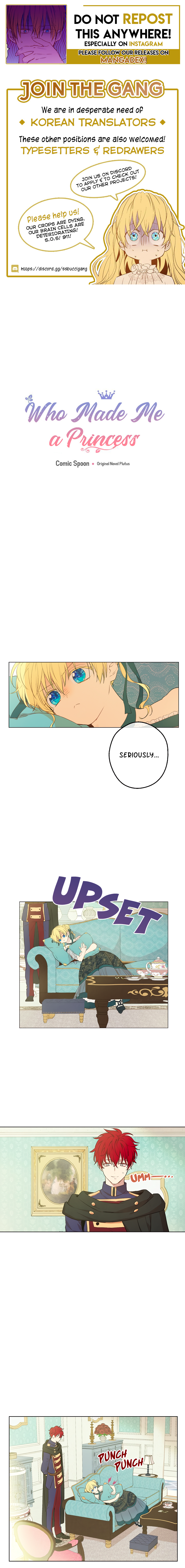 Read Who Made Me A Princess EN Manga Online