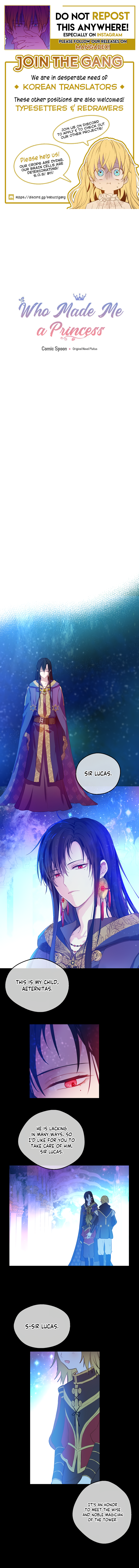 Read Who Made Me A Princess EN Manga Online