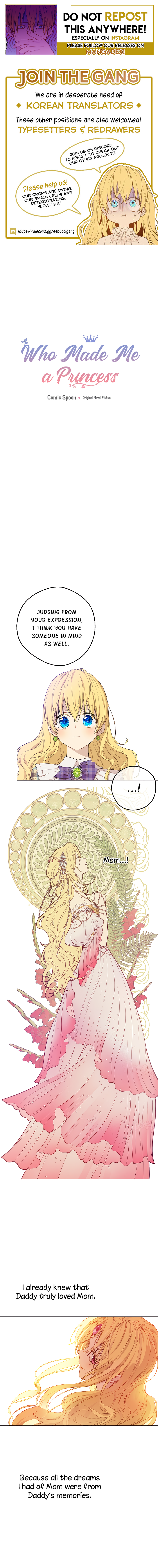 Read Who Made Me A Princess EN Manga Online