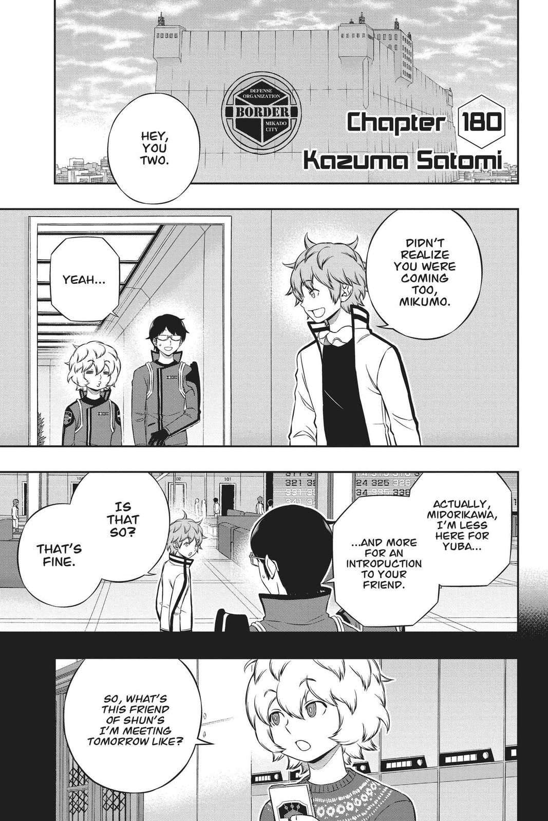 Read World Trigger EN Manga Online