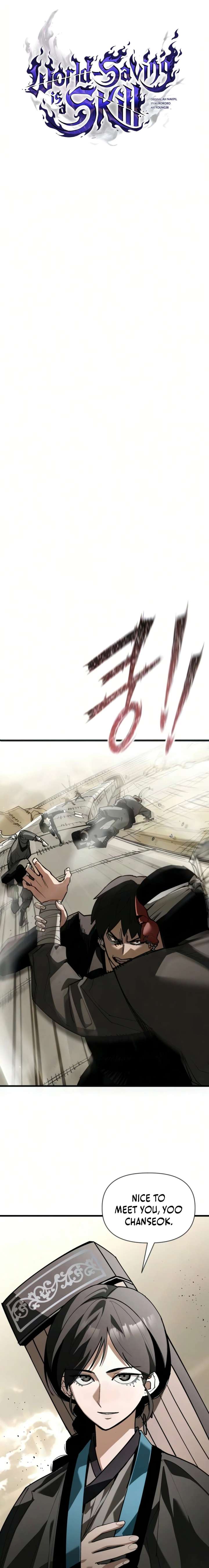Read World-Saving is a Skill EN Manga Online