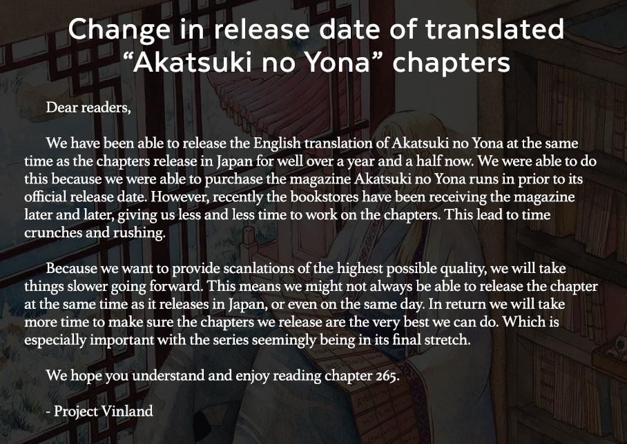 Read Yona of the Dawn EN Manga Online