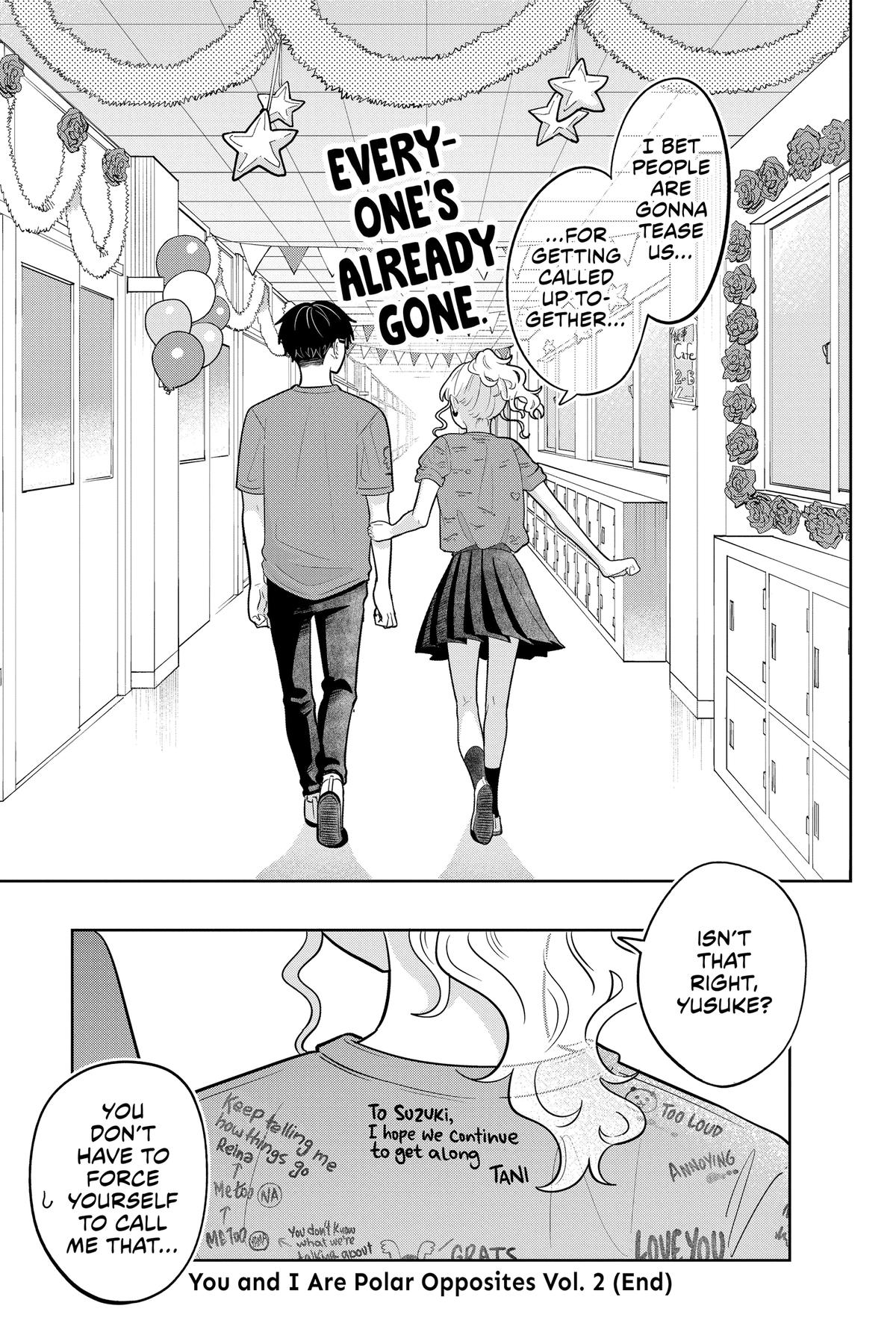 Read You and I Are Polar Opposites EN Manga Online