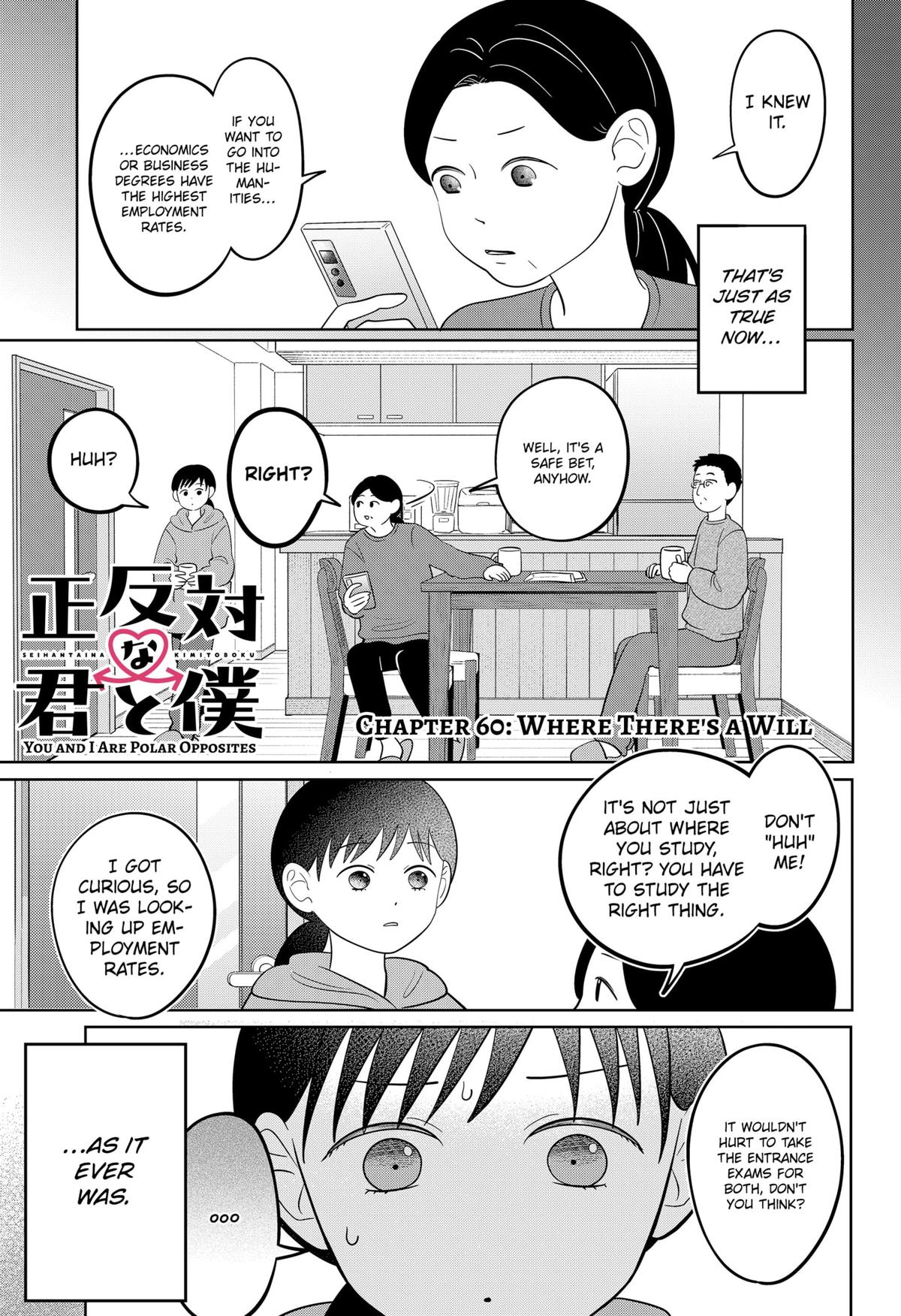 Read You and I Are Polar Opposites EN Manga Online