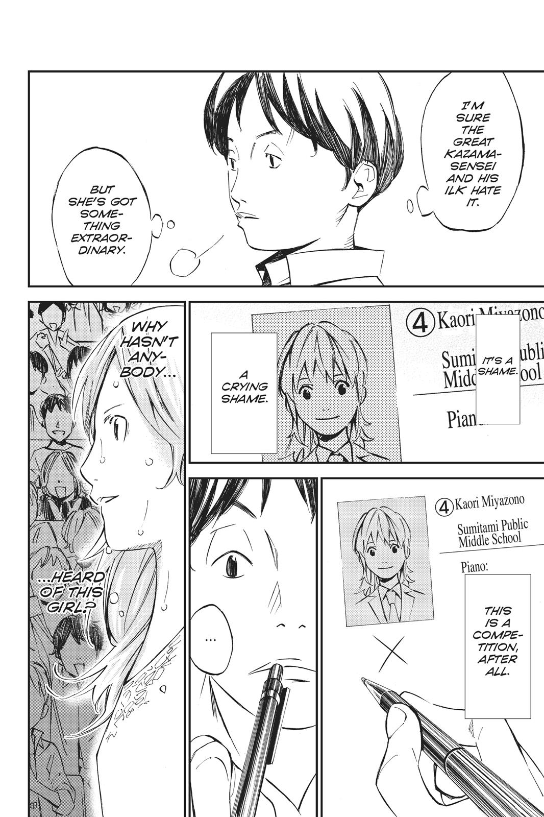 Read Your Lie in April EN Manga Online