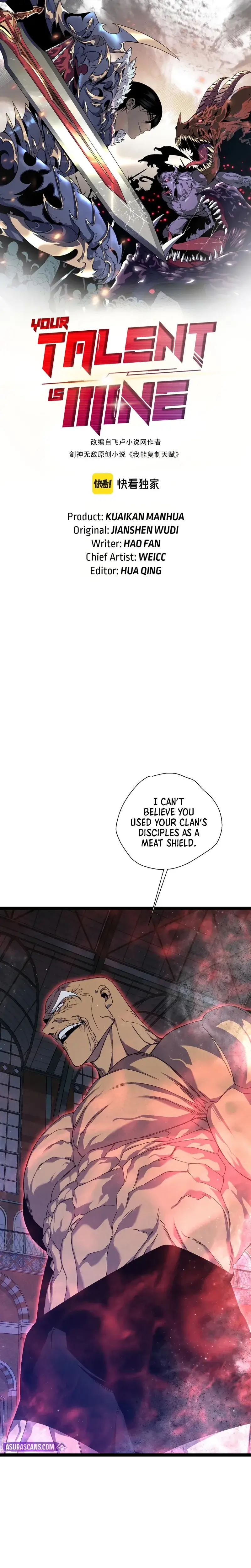 Read Your Talent Is Mine EN Manga Online