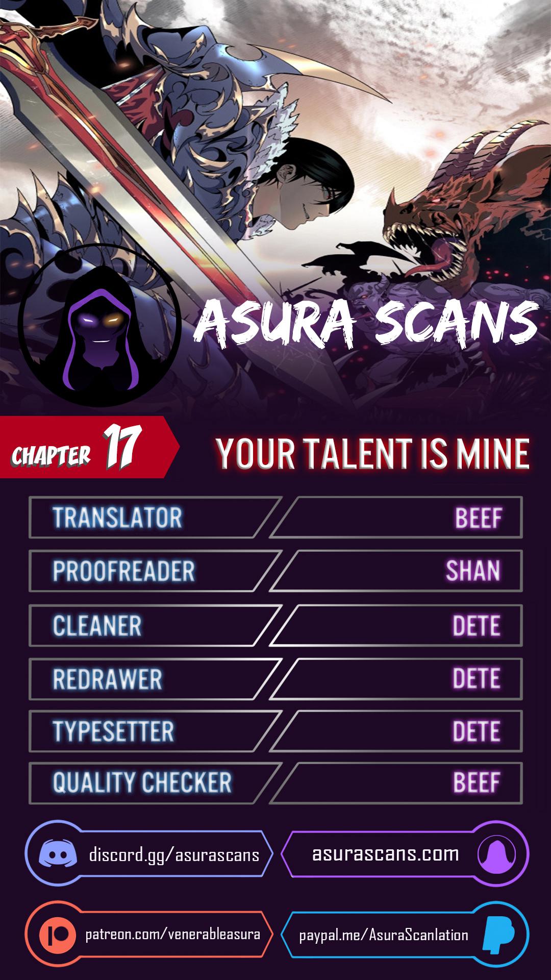 Read Your Talent Is Mine EN Manga Online
