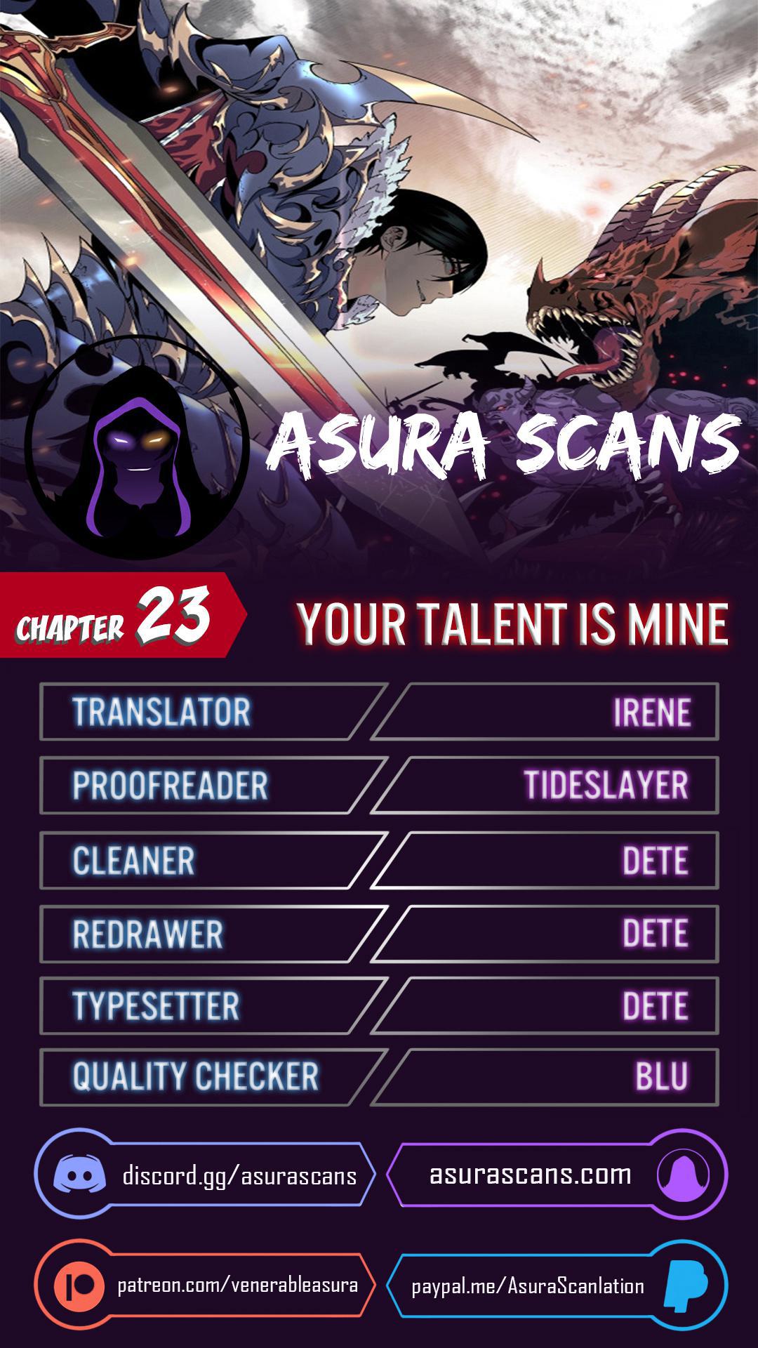 Read Your Talent Is Mine EN Manga Online