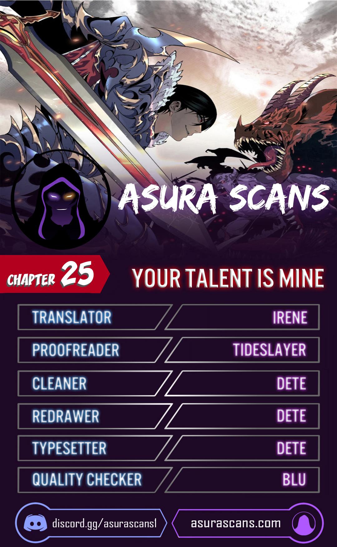 Read Your Talent Is Mine EN Manga Online