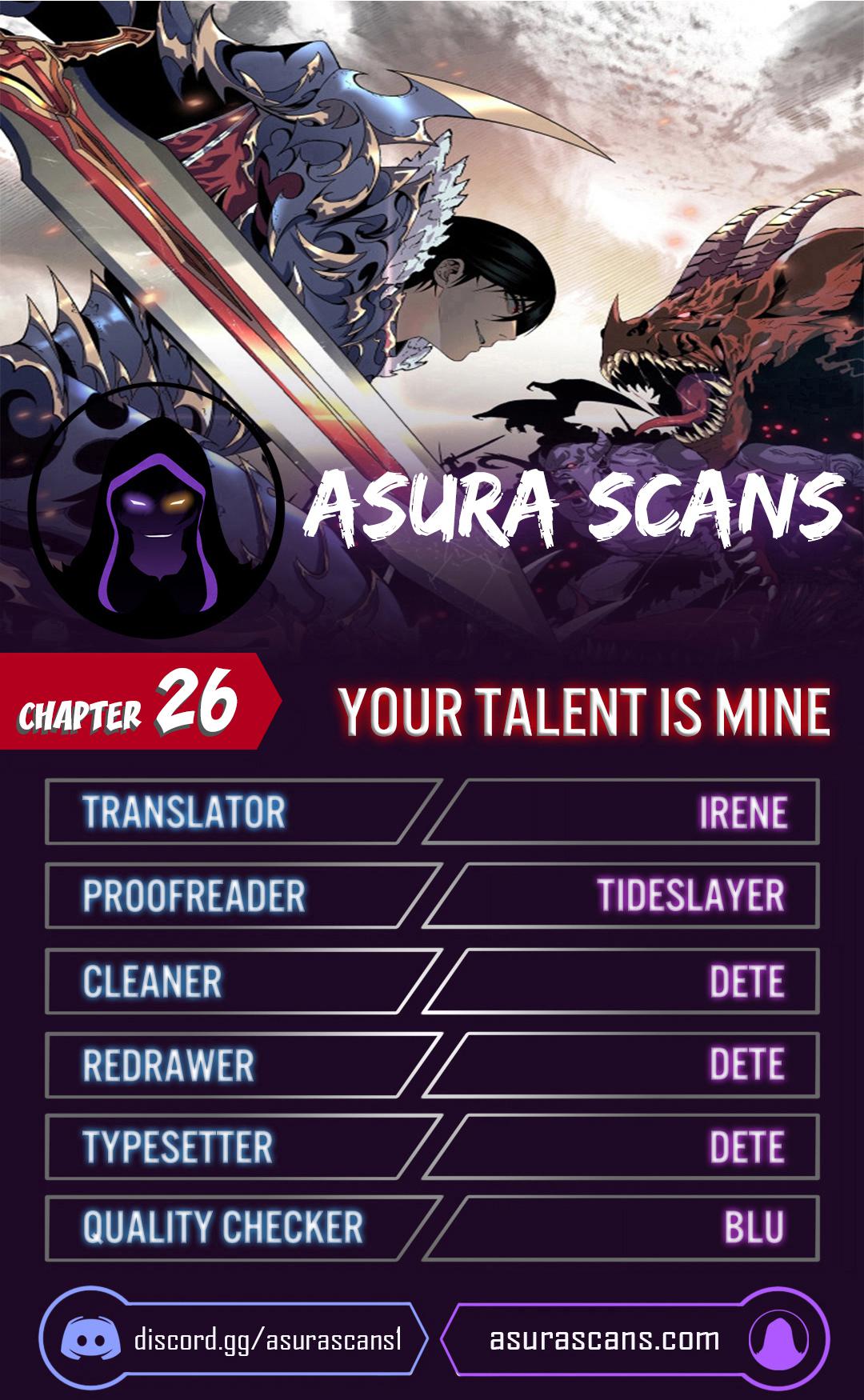 Read Your Talent Is Mine EN Manga Online