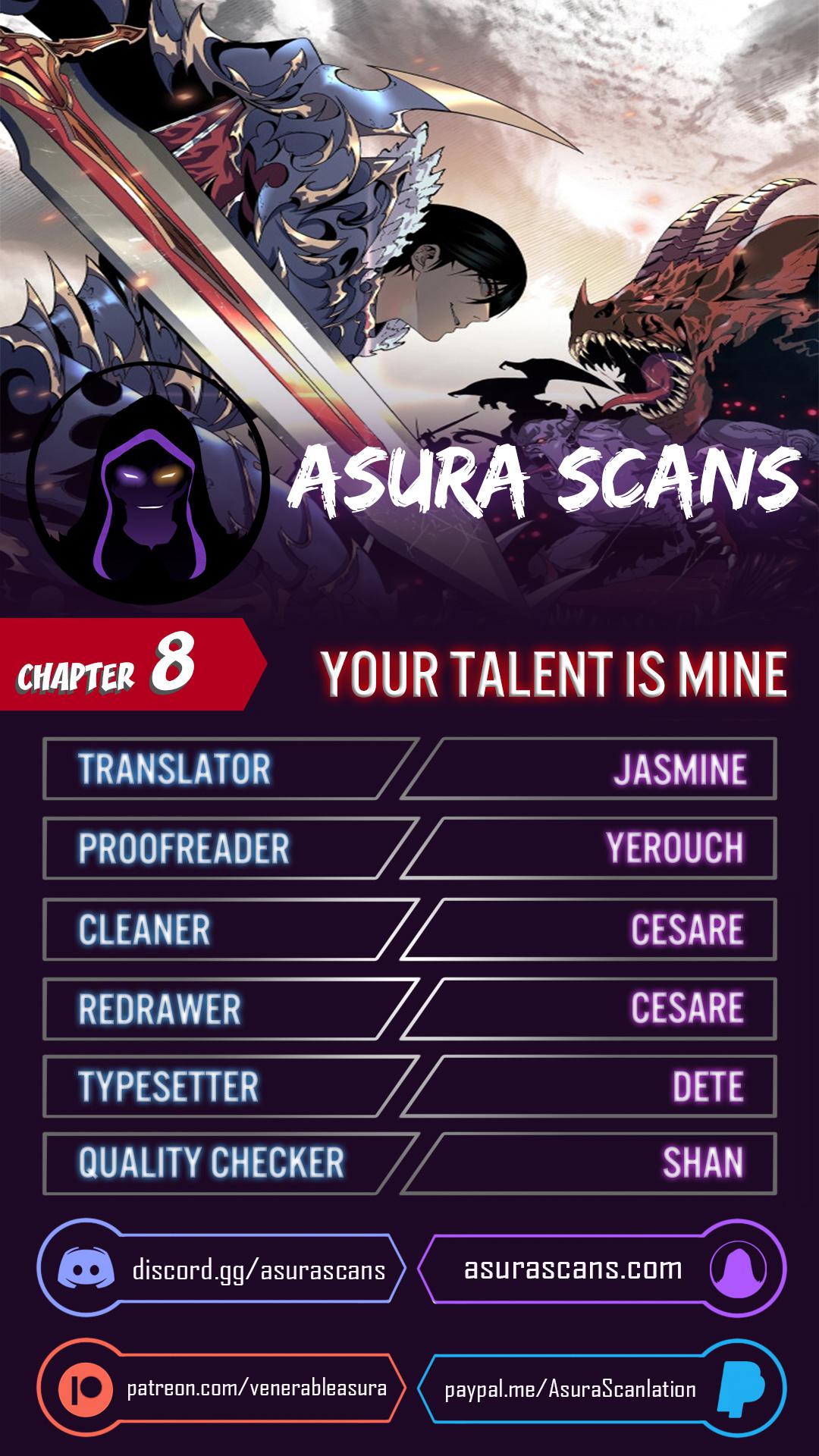 Read Your Talent Is Mine EN Manga Online