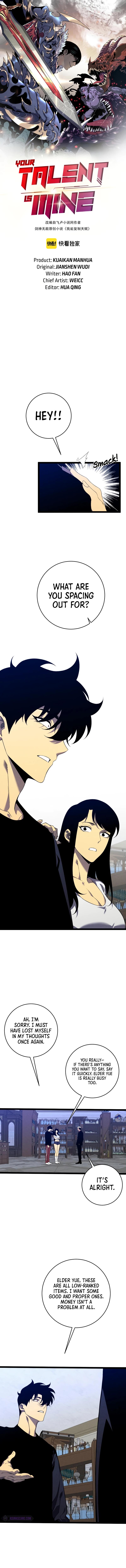 Read Your Talent Is Mine EN Manga Online