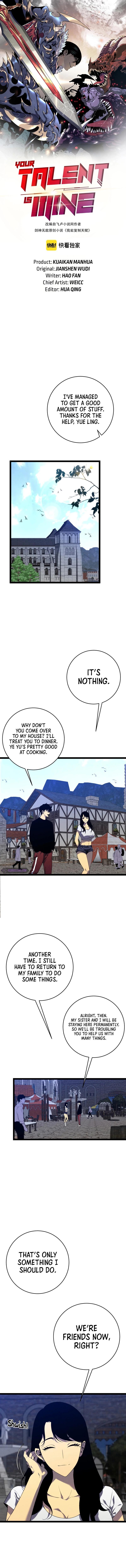 Read Your Talent Is Mine EN Manga Online