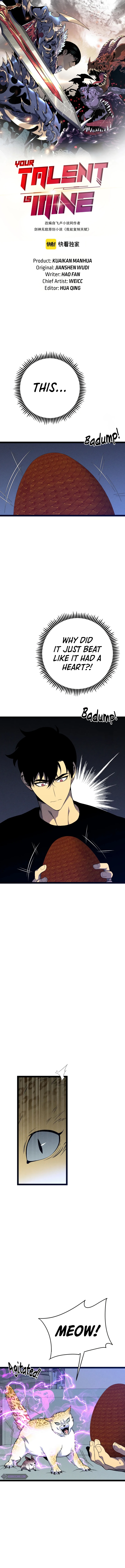 Read Your Talent Is Mine EN Manga Online