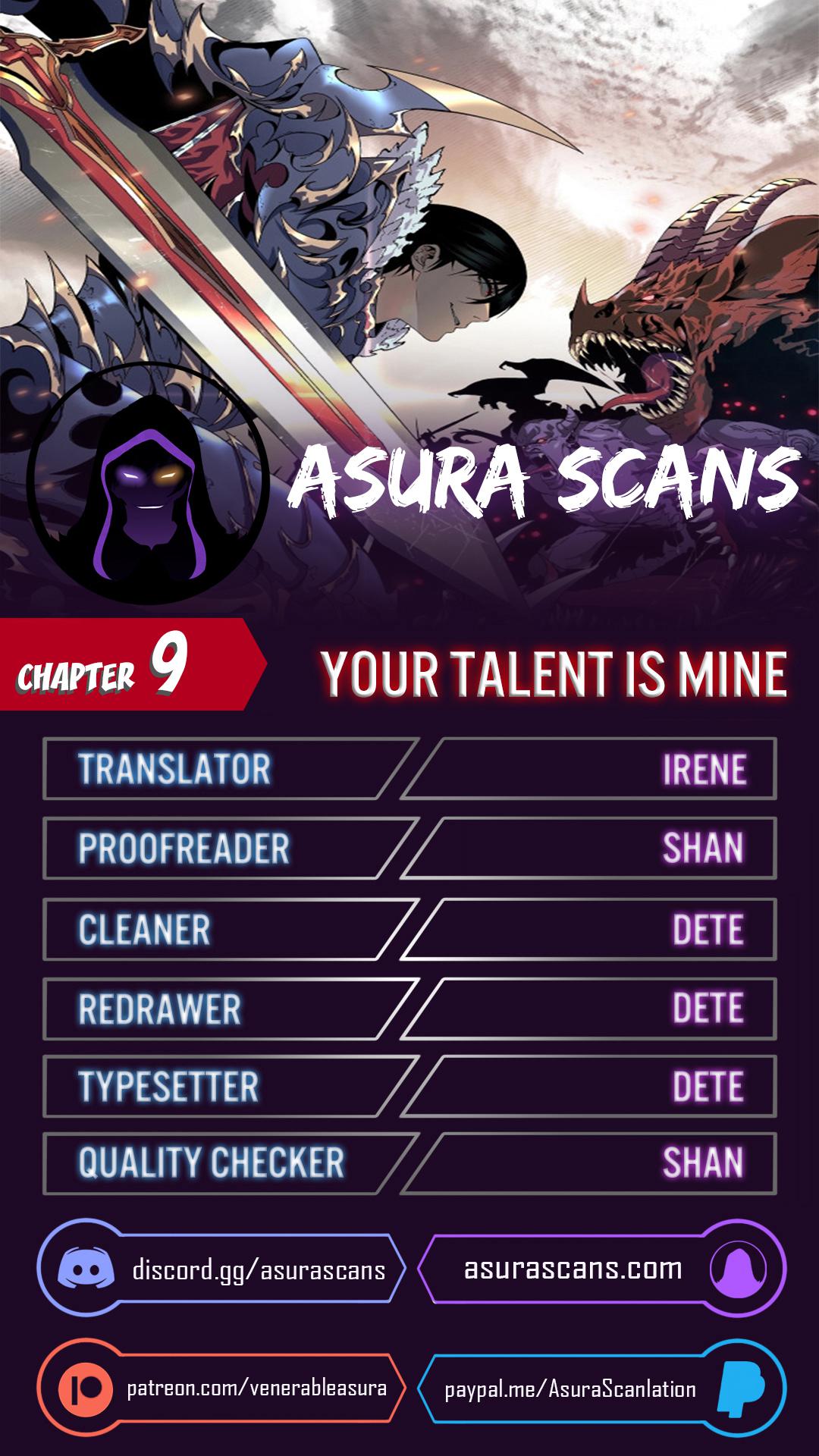 Read Your Talent Is Mine EN Manga Online