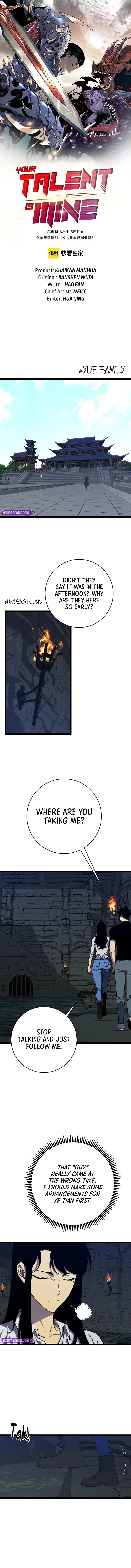 Read Your Talent Is Mine EN Manga Online