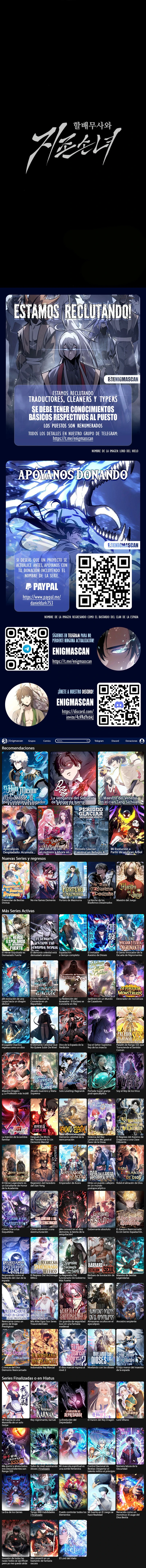 Read Abuelo Guerrero y Nieta Suprema ES Manga Online
