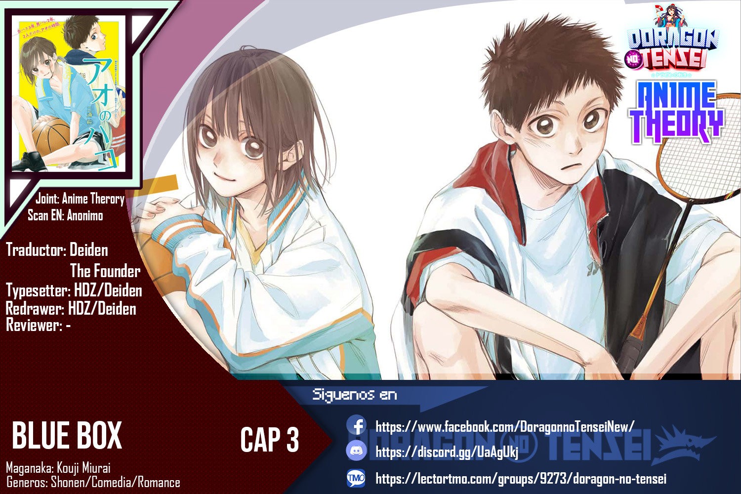 Read Ao no Hako ES Manga Online