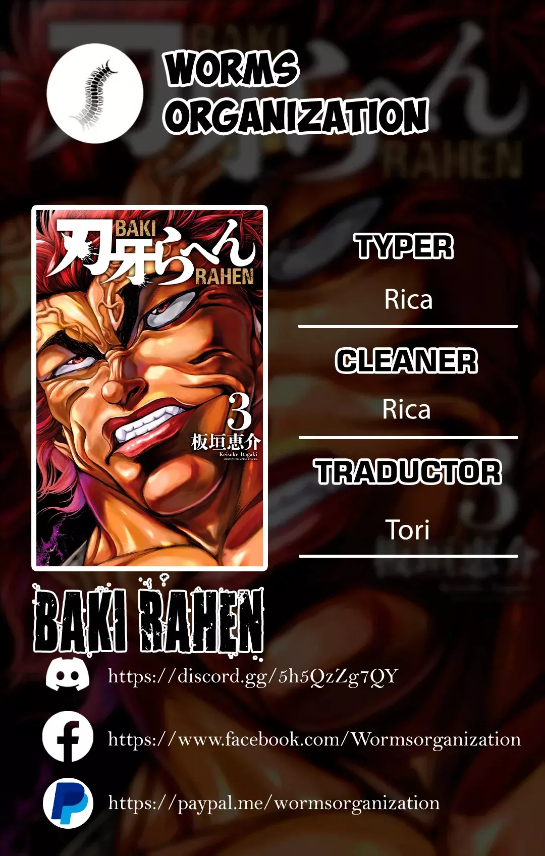 Read BAKI RAHEN ES Manga Online