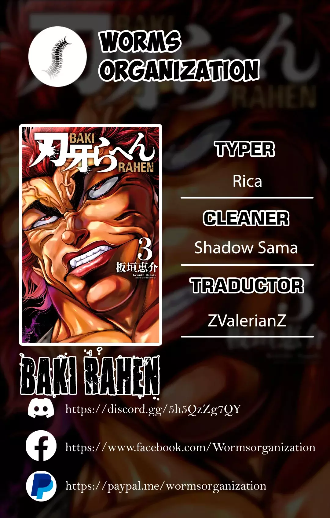 Read BAKI RAHEN ES Manga Online