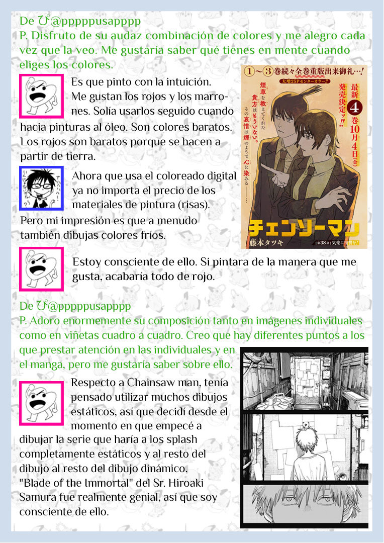Read Chainsaw Man ES Manga Online