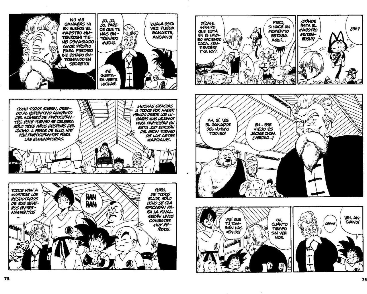 Read Dragon Ball ES Manga Online