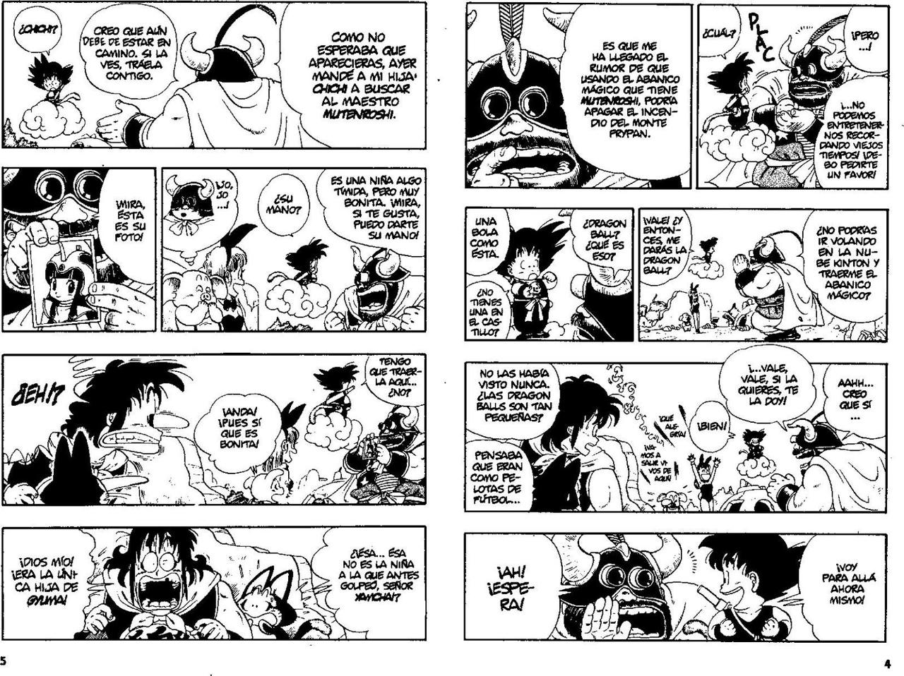 Read Dragon Ball ES Manga Online