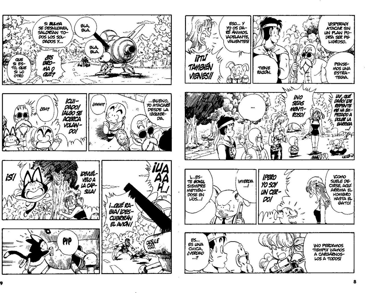 Read Dragon Ball ES Manga Online