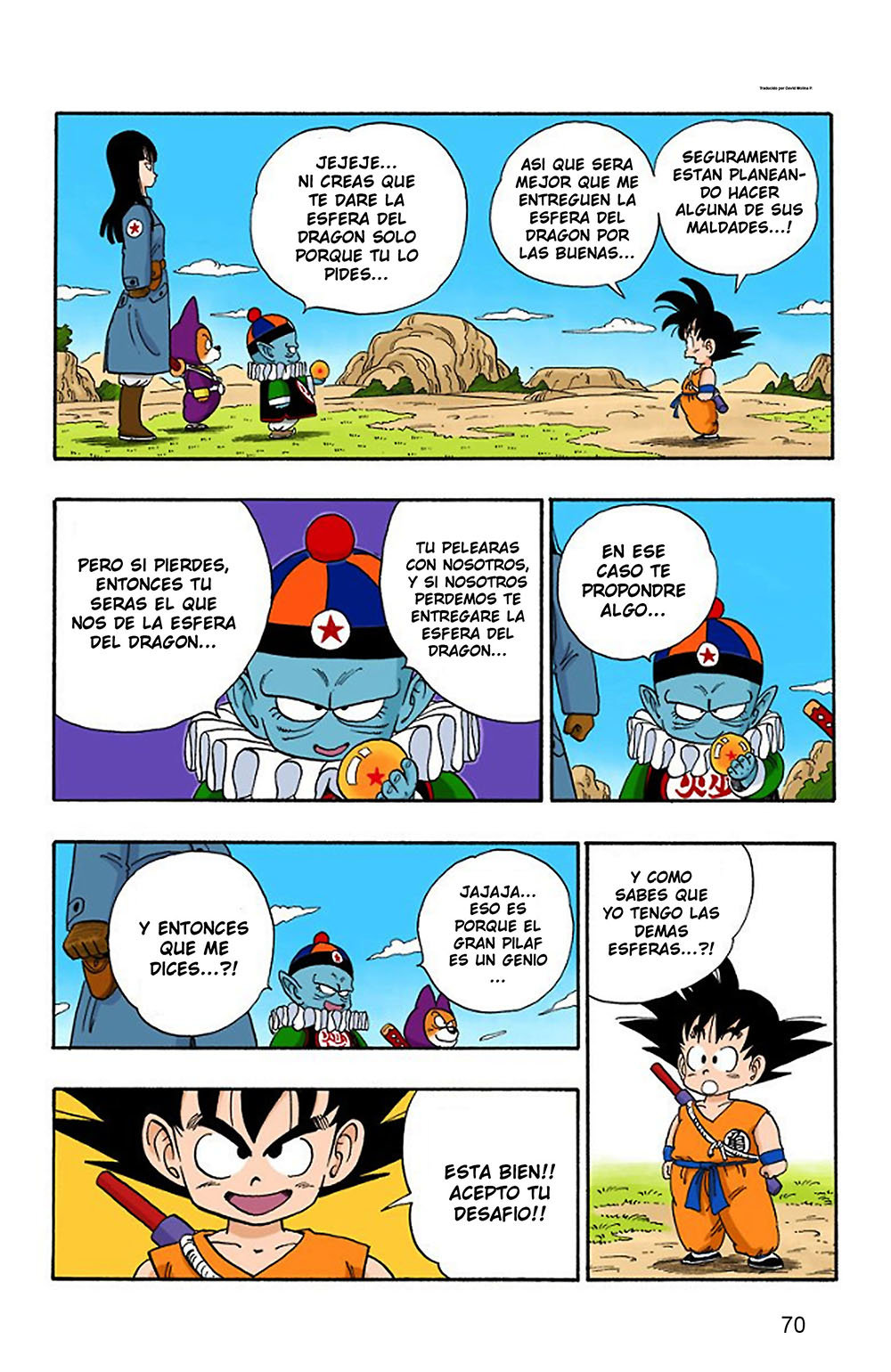 Read Dragon Ball Full Color ES Manga Online