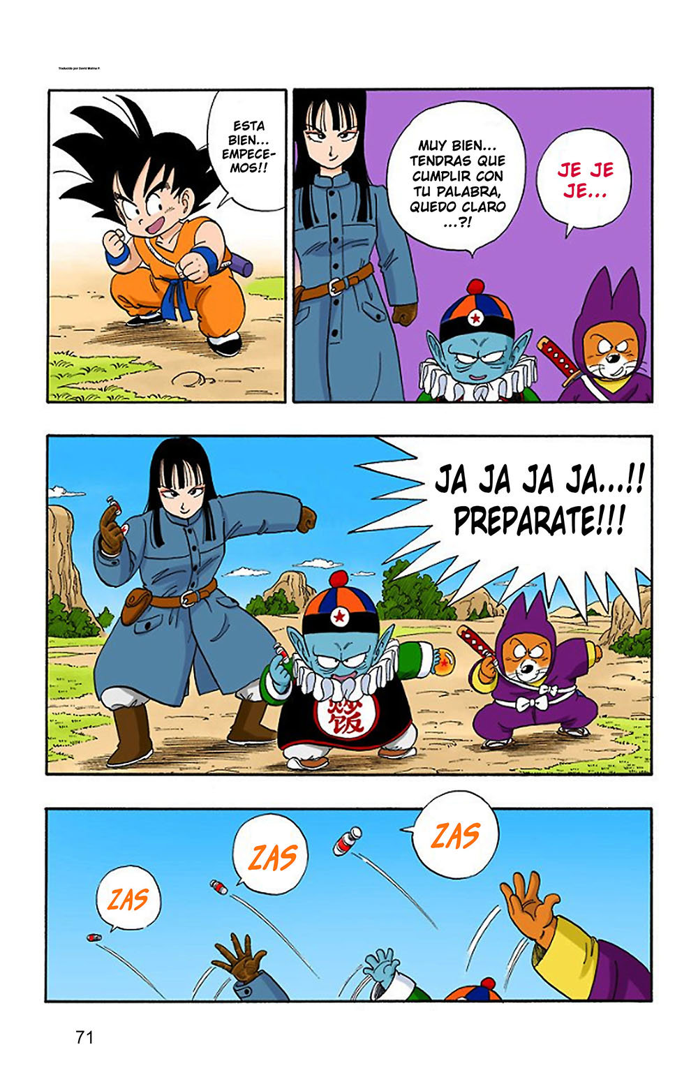 Read Dragon Ball Full Color ES Manga Online