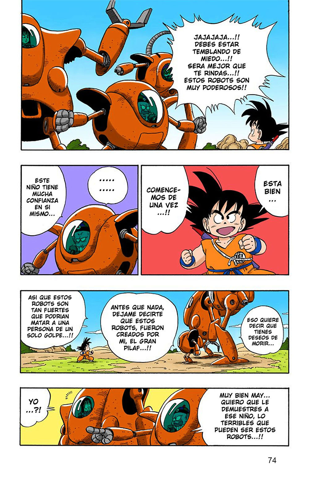Read Dragon Ball Full Color ES Manga Online