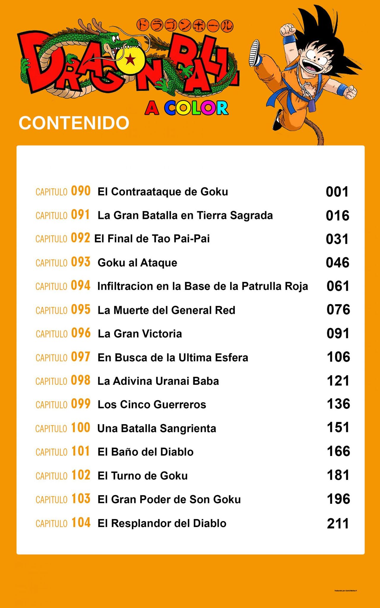 Read Dragon Ball Full Color ES Manga Online